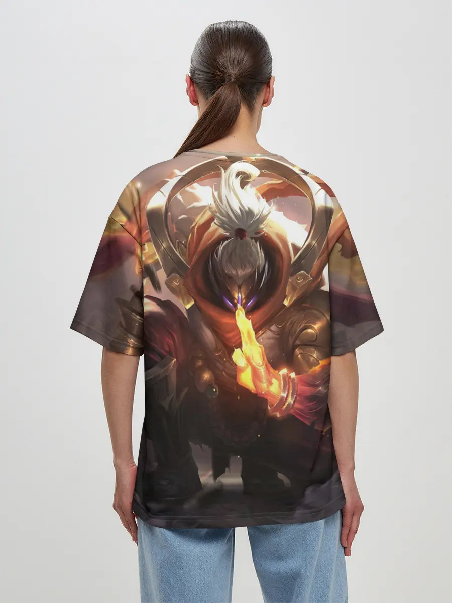 Женская футболка оверсайз / ЛИГА ЛЕГЕНД