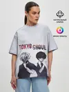 Женская футболка оверсайз / Токийский гуль