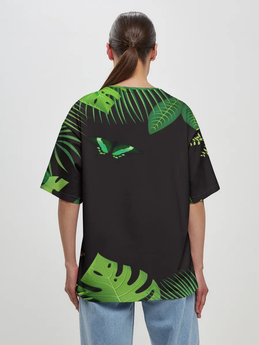 Женская футболка оверсайз / Мир юрского периода