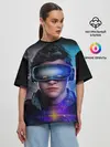 Женская футболка оверсайз / Ready Player One