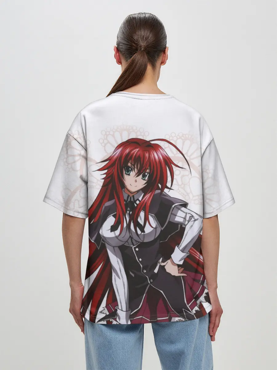 Женская футболка оверсайз / Риас Гремори