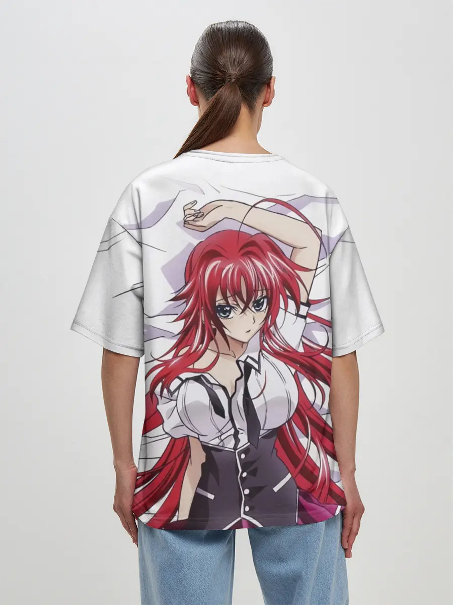 Женская футболка оверсайз / Риас Гремори