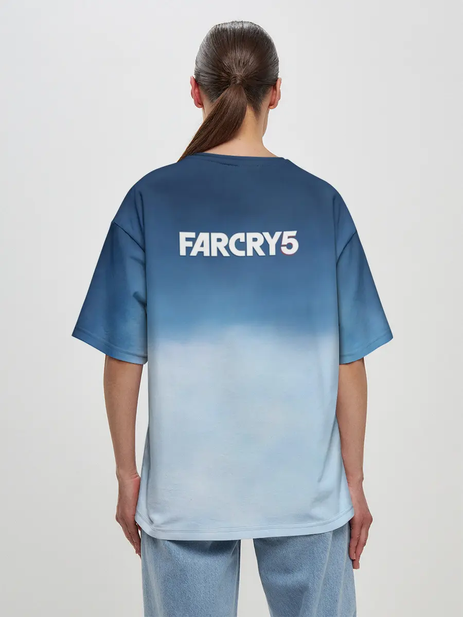 Женская футболка оверсайз / Far Cry 5