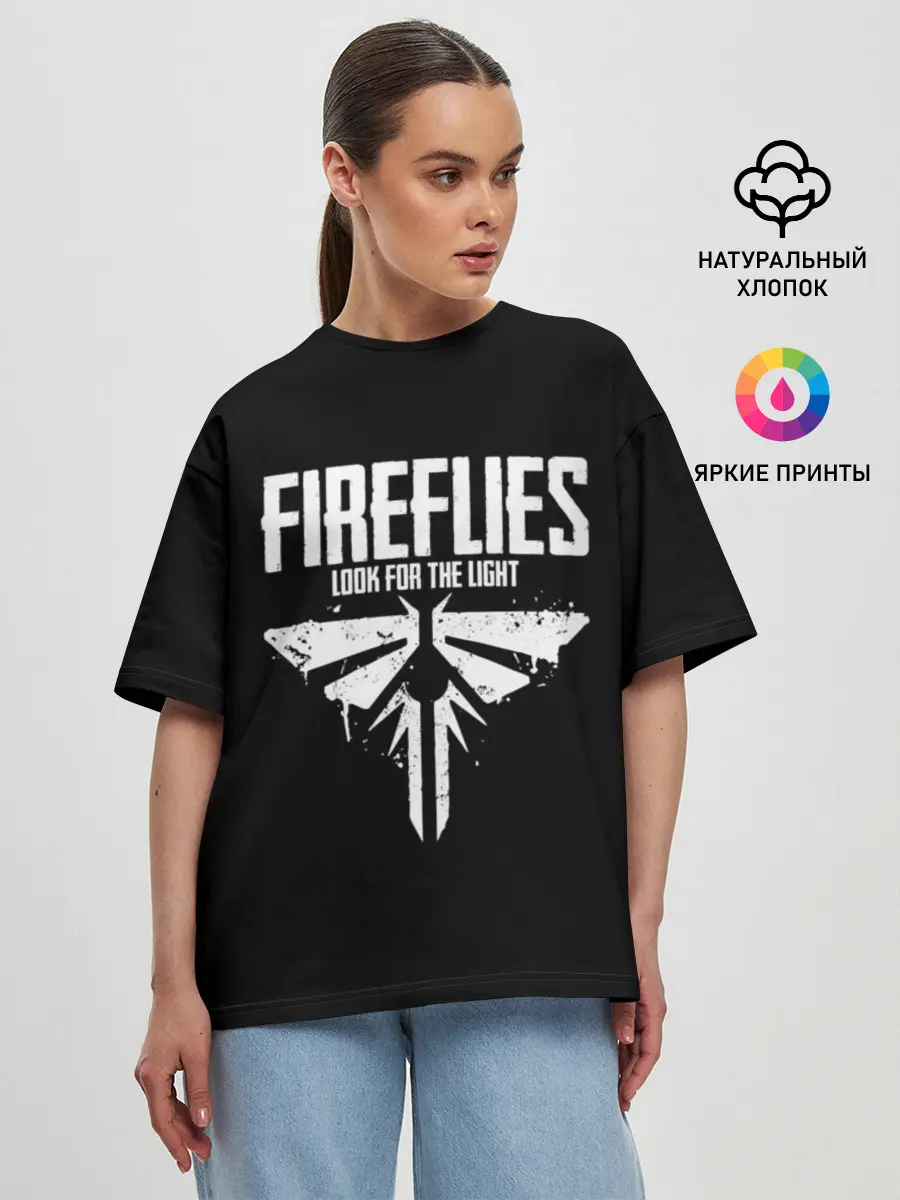 Женская футболка оверсайз / THE LAST OF US