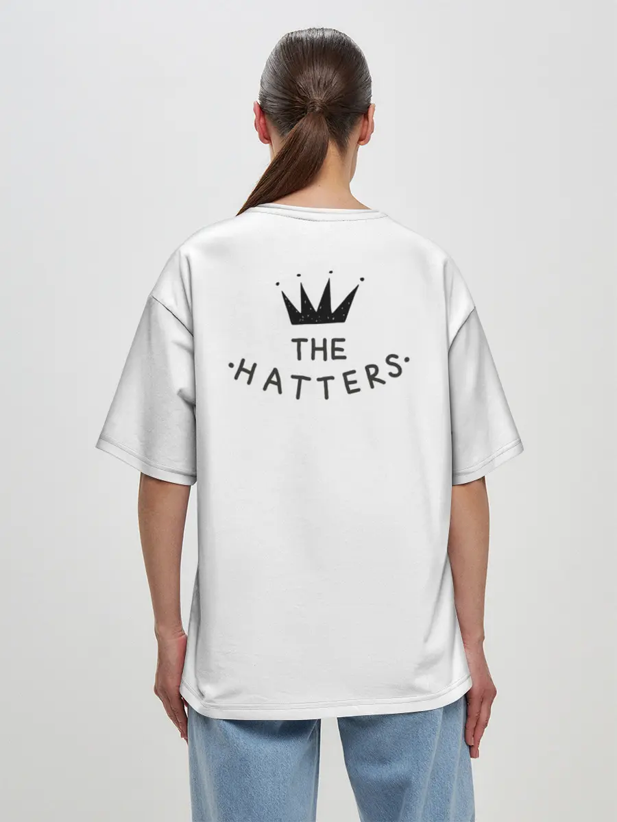 Женская футболка оверсайз / Russian style