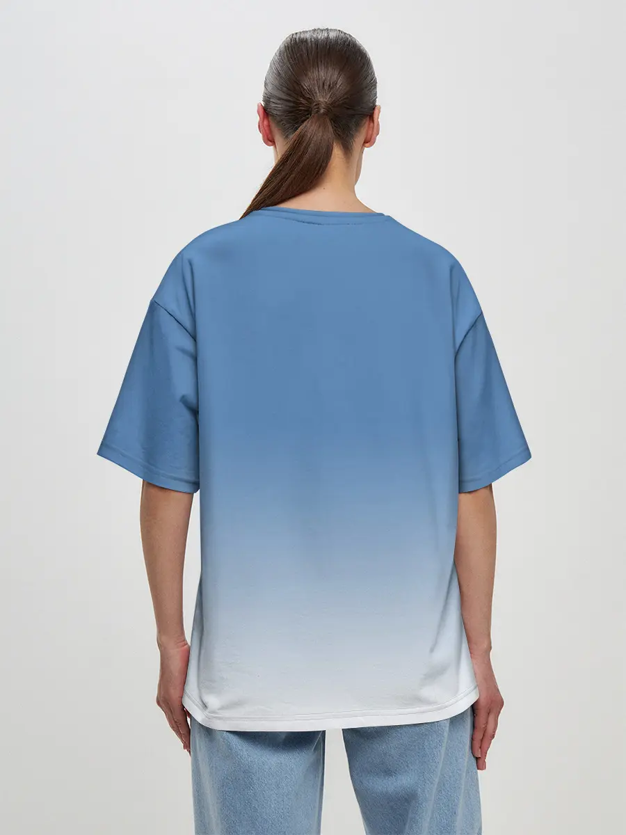 Женская футболка оверсайз / Клиника