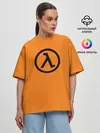 Женская футболка оверсайз / Half-Life