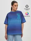 Женская футболка оверсайз / Juventus new uniform