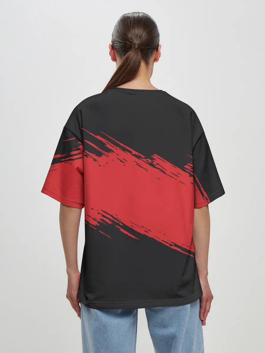 Женская футболка оверсайз / KHABIB NURMAGOMEDOV.