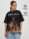 Женская футболка оверсайз / Dark Souls