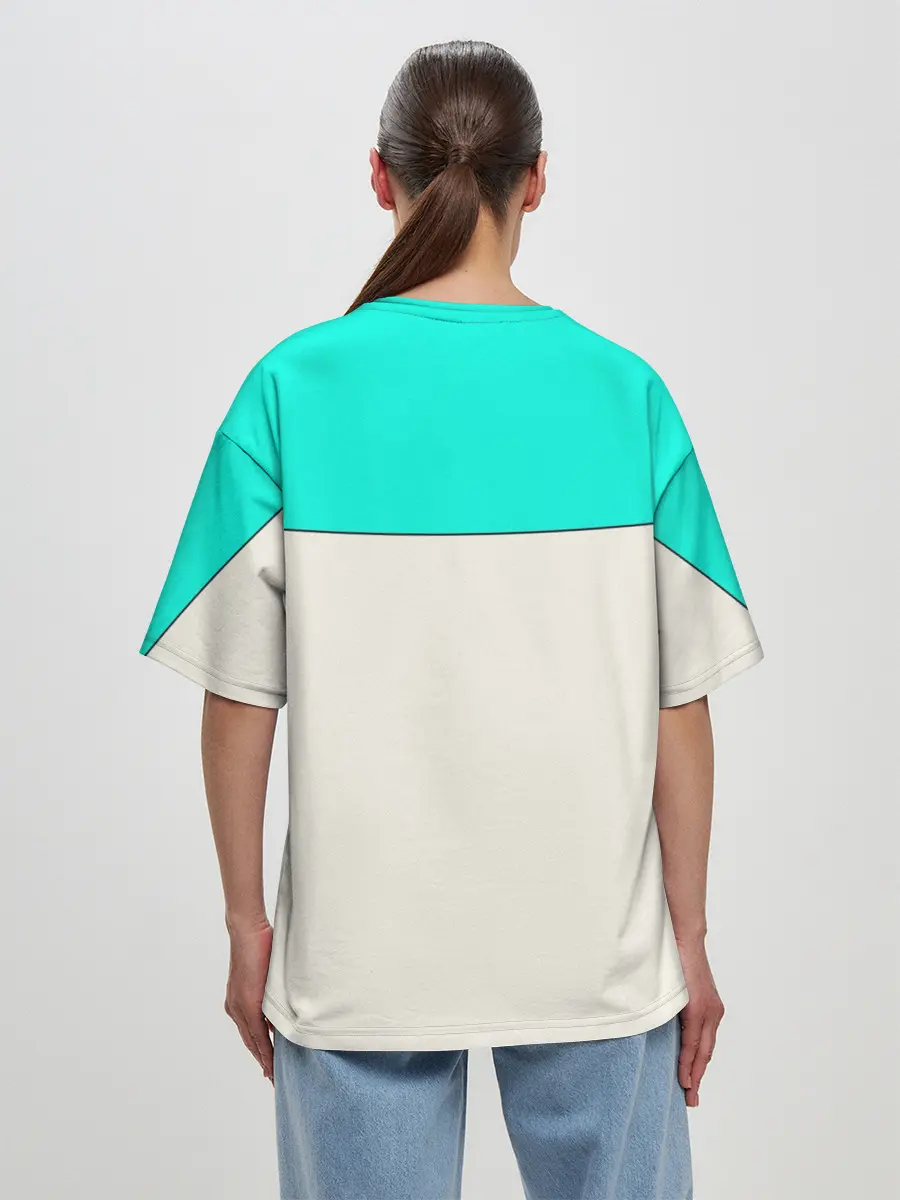 Женская футболка оверсайз / Эпичная Погоня