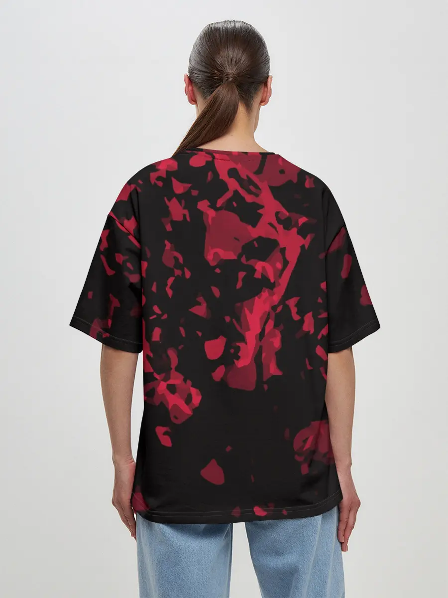 Женская футболка оверсайз / СССР Космическая Программа