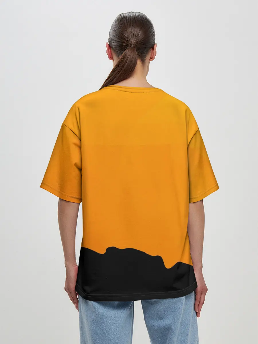 Женская футболка оверсайз / Альпинизм