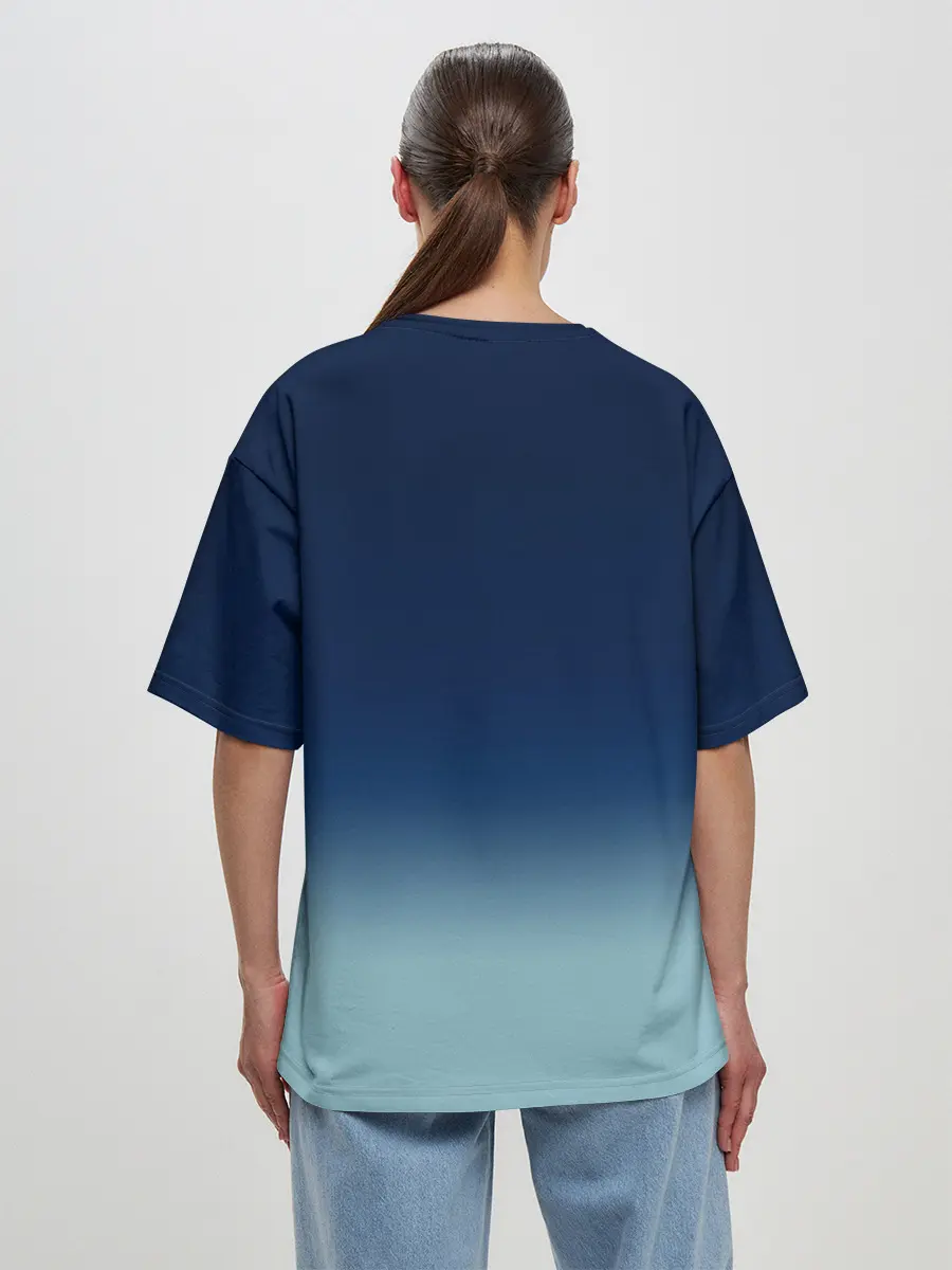 Женская футболка оверсайз / Fortnite Новый год