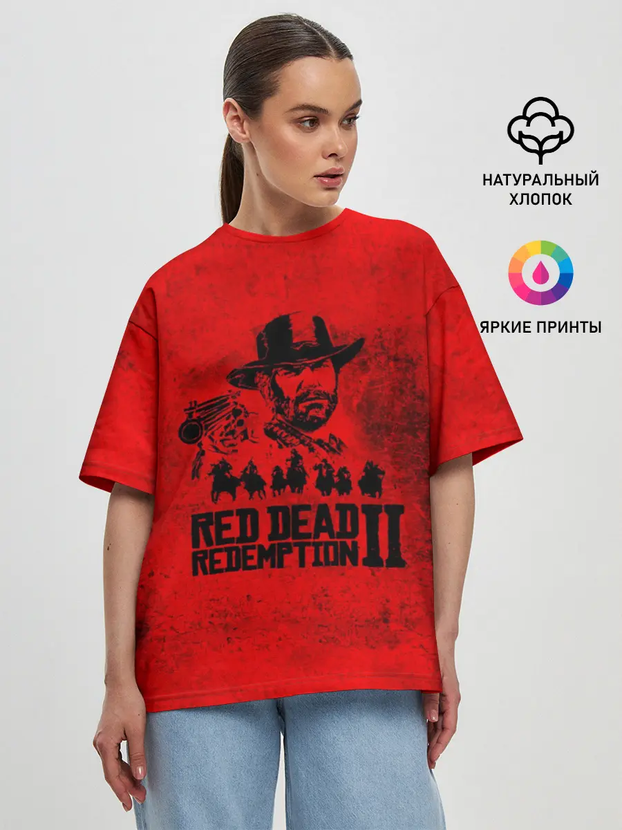 Женская футболка оверсайз / Redemption is Dead