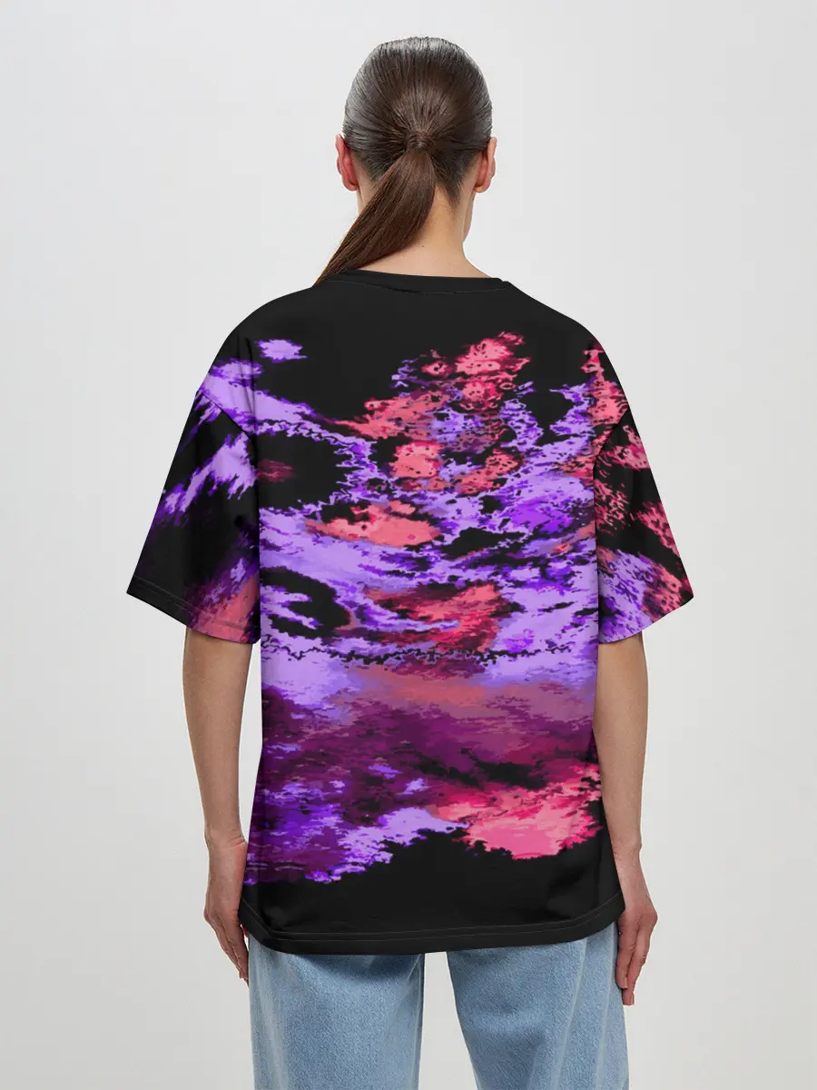 Женская футболка оверсайз / BTS