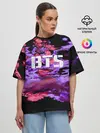 Женская футболка оверсайз / BTS