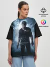 Женская футболка оверсайз / Uncharted 4