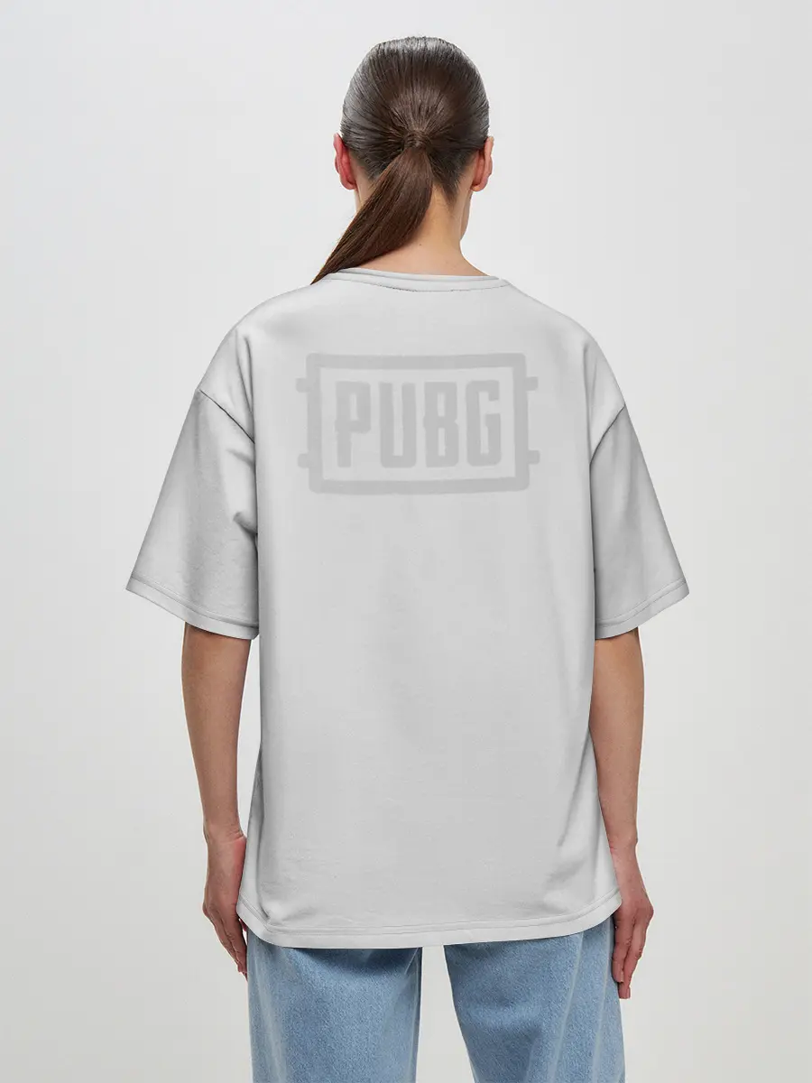 Женская футболка оверсайз / Погоня