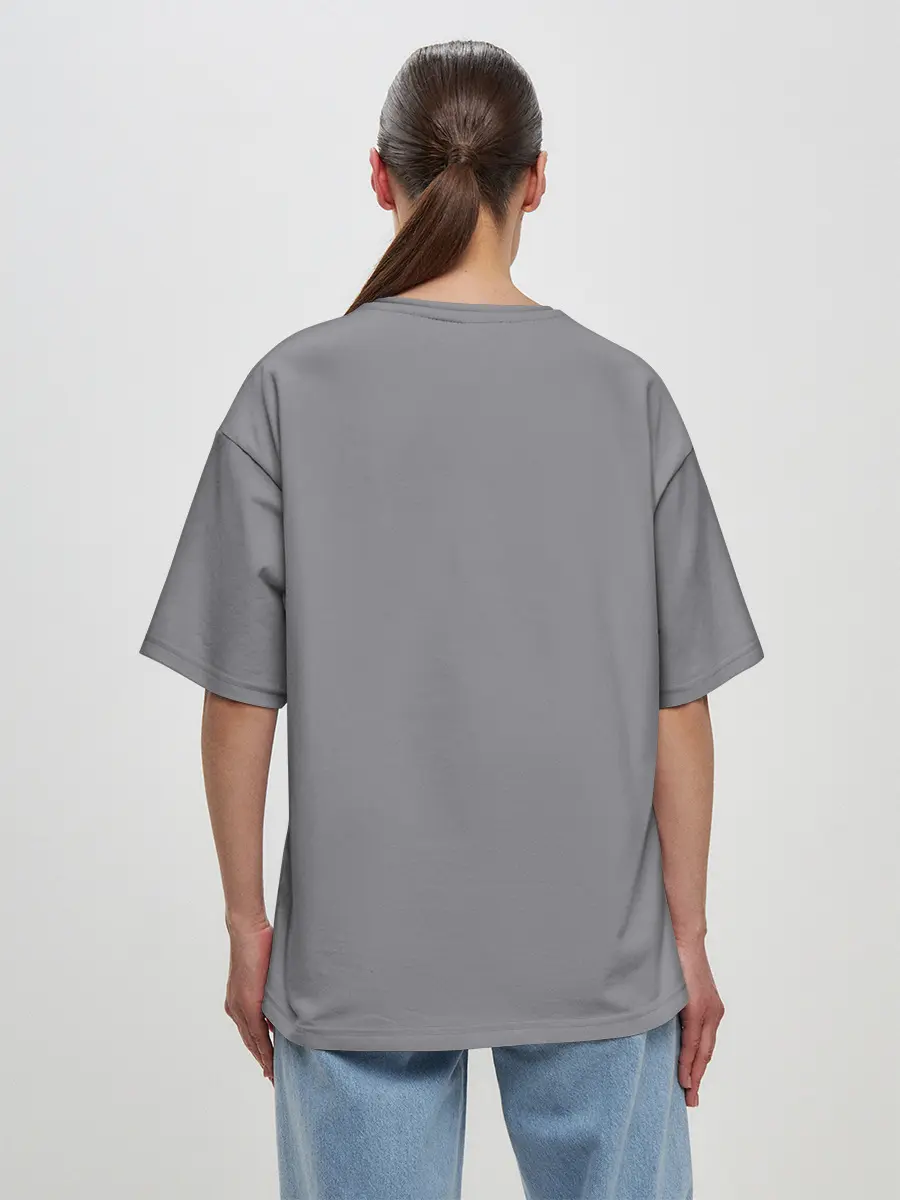 Женская футболка оверсайз / Зверушка