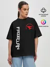Женская футболка оверсайз / FAZE CLAN