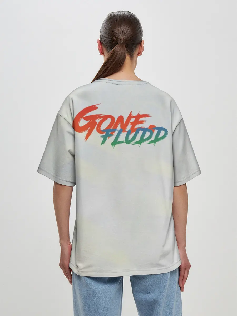 Женская футболка оверсайз / Gone.Fludd