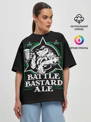 Женская футболка оверсайз / Battletoads