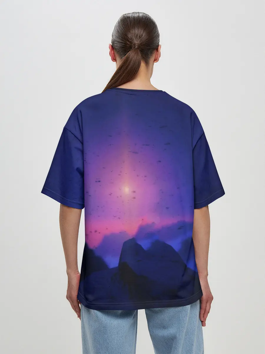 Женская футболка оверсайз / HORIZON ZERO DAWN