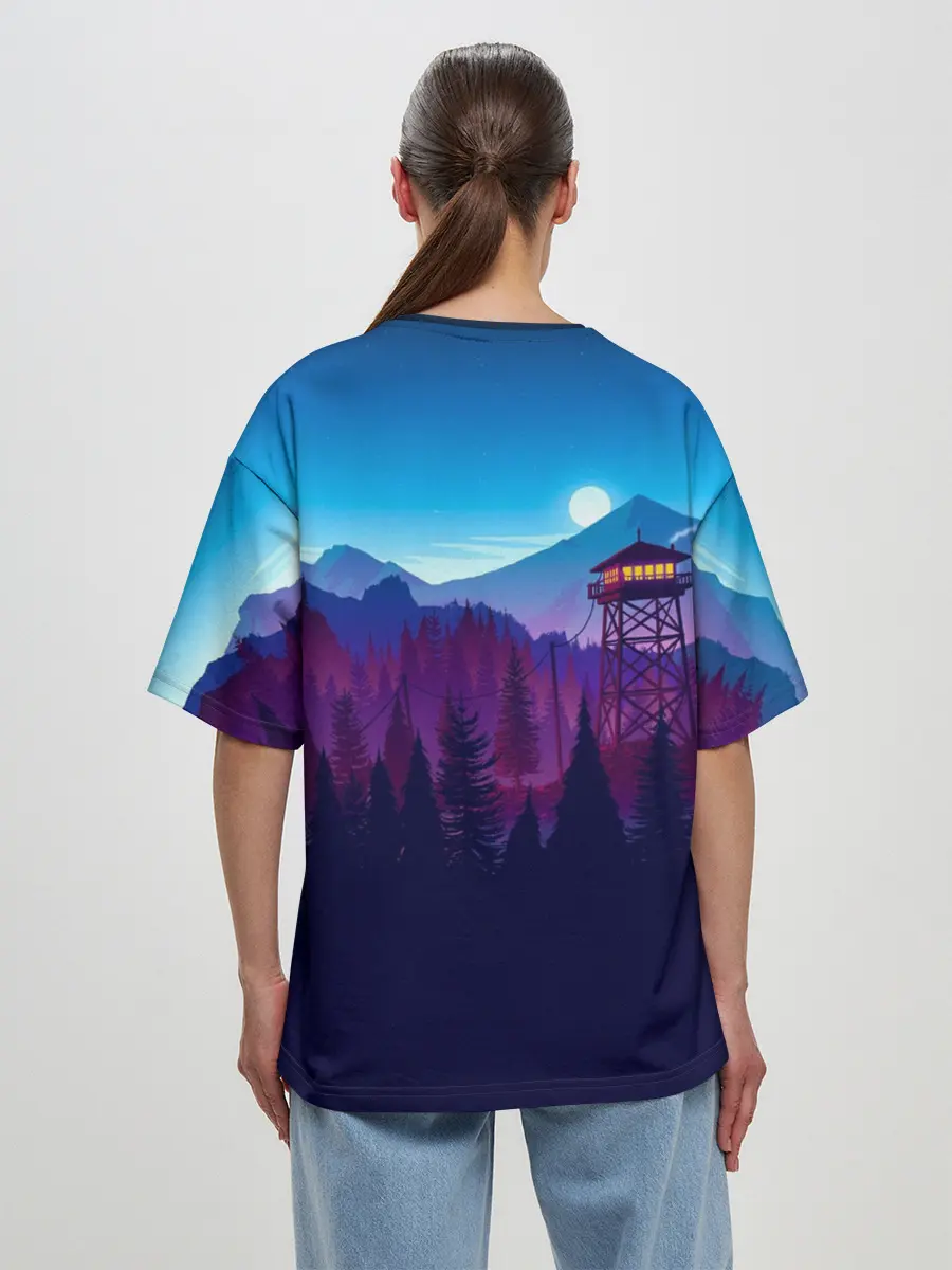 Женская футболка оверсайз / Fortnite Save the World