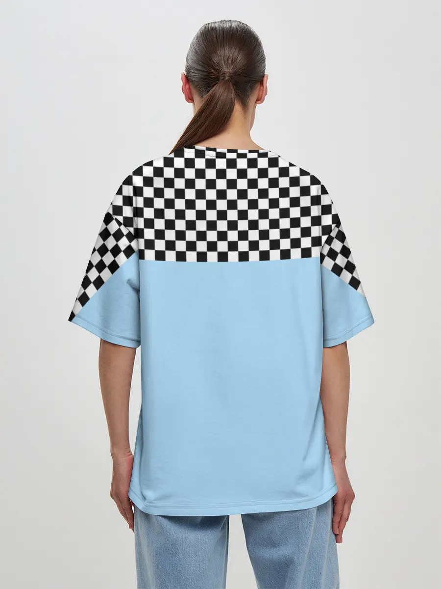 Женская футболка оверсайз / ФРЕНДЗОНА