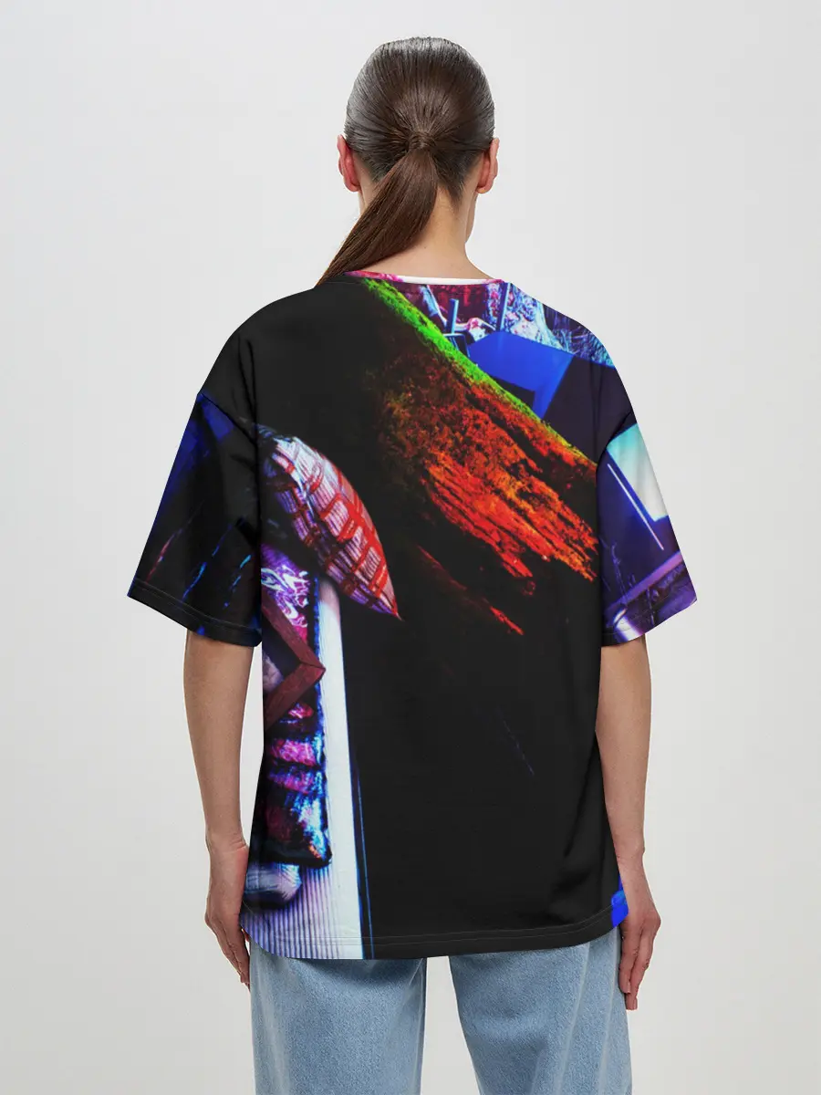 Женская футболка оверсайз / Очень странные дела