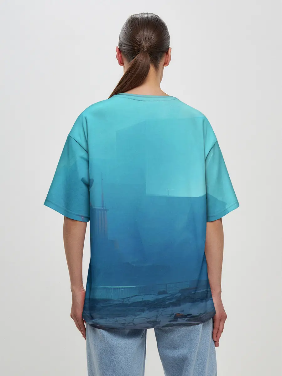 Женская футболка оверсайз / Очень странные дела