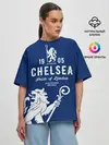Женская футболка оверсайз / Челси