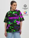 Женская футболка оверсайз / FORTNITE