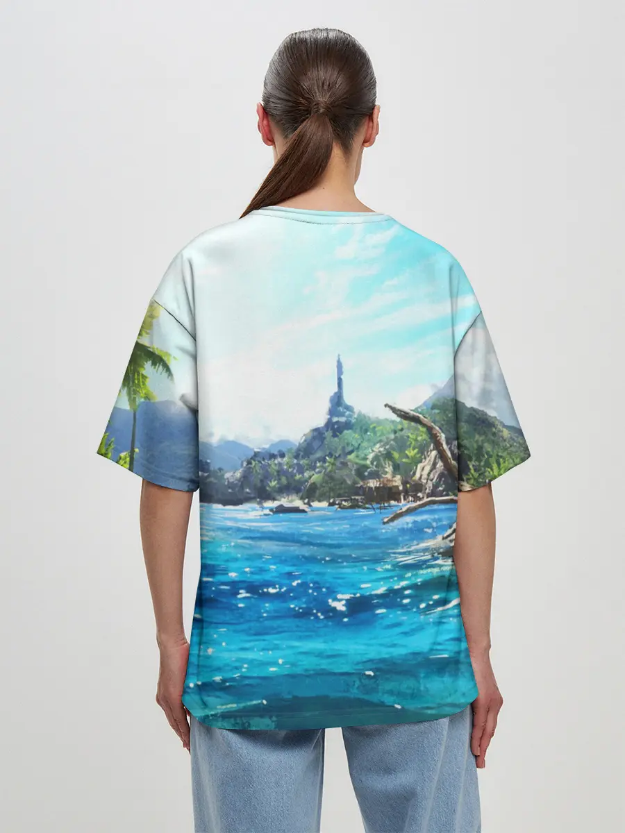 Женская футболка оверсайз / FARCRY