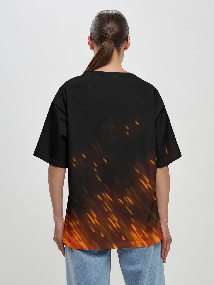 Женская футболка оверсайз / METRO EXODUS