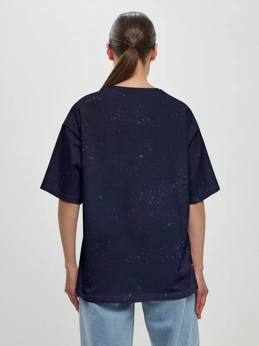 Женская футболка оверсайз / BTS. DNA