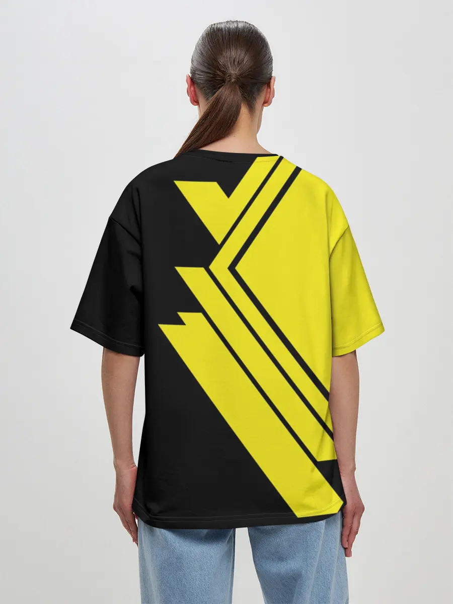 Женская футболка оверсайз / BUMBLEBEE