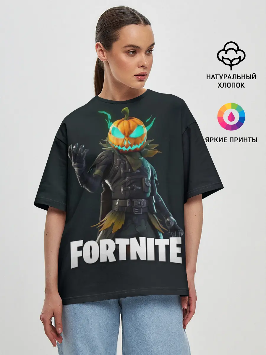 Женская футболка оверсайз / FORTNITE