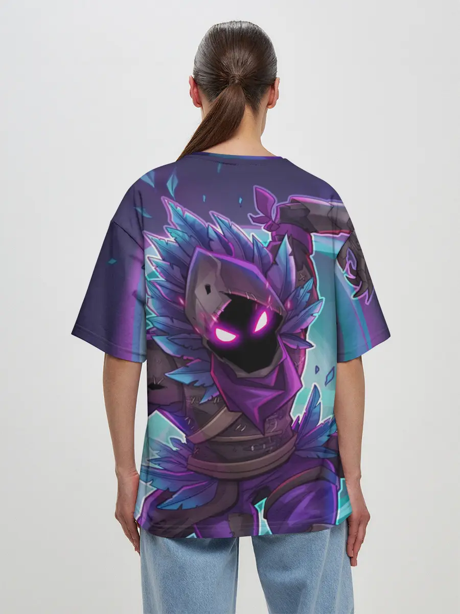 Женская футболка оверсайз / Fortnite