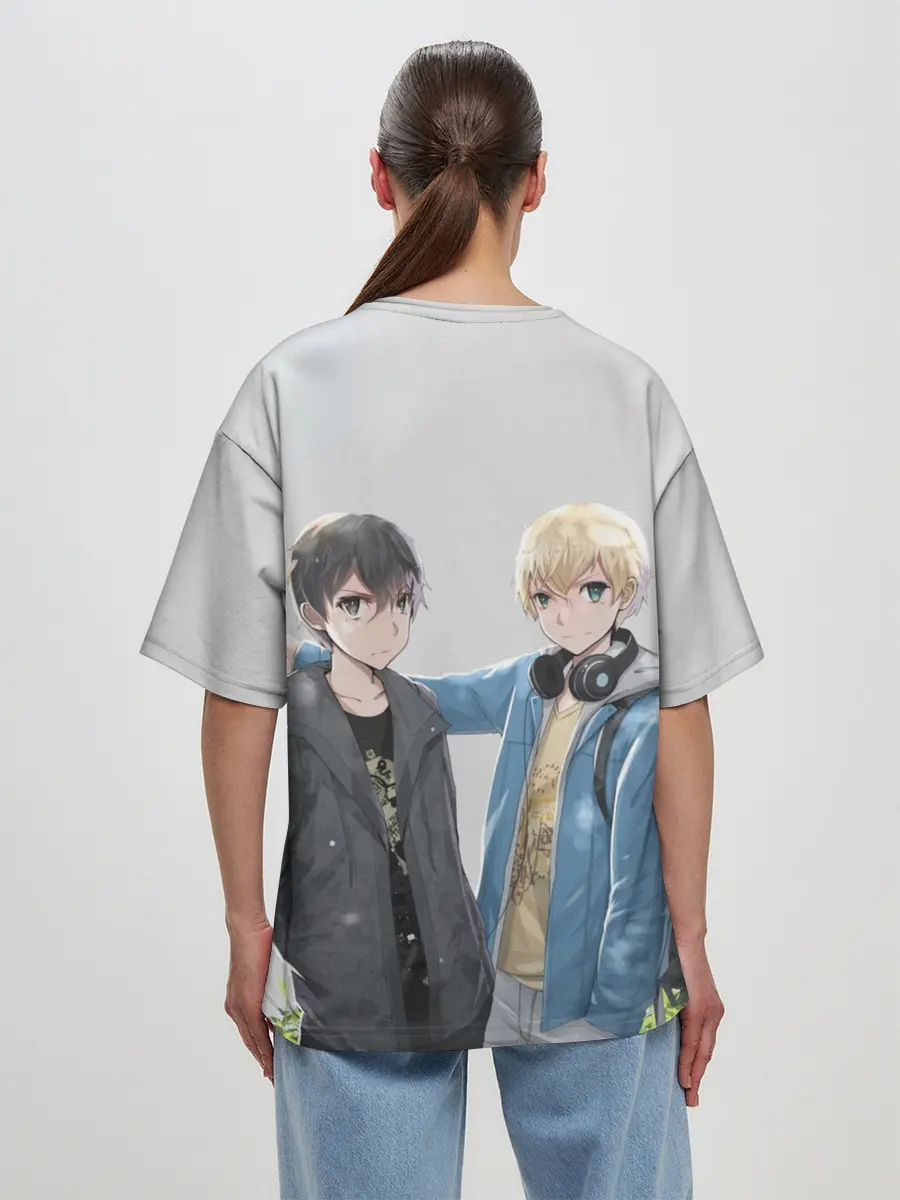 Женская футболка оверсайз / Алисизация САО