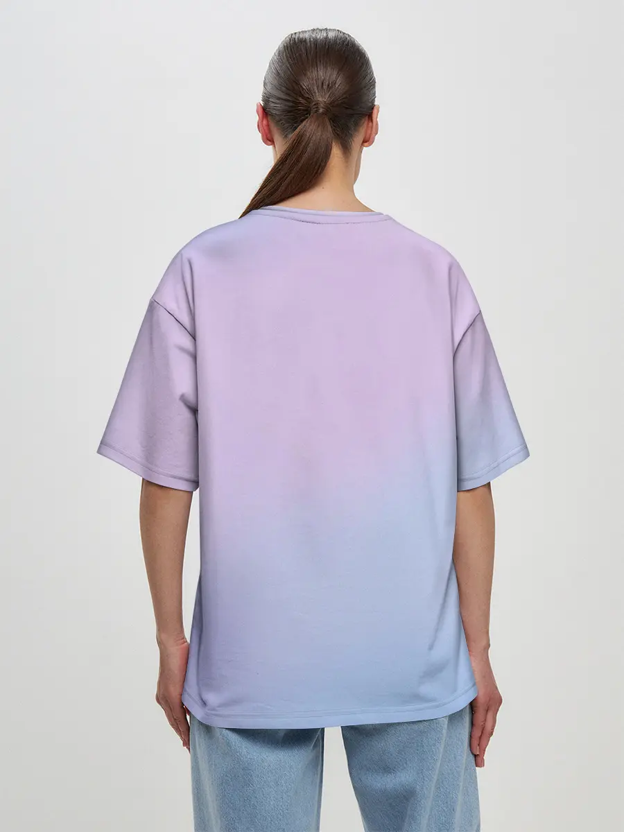 Женская футболка оверсайз / Lions love