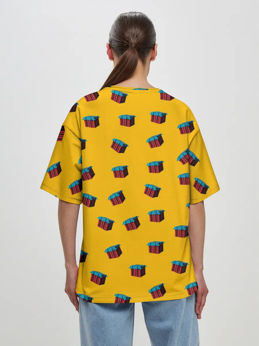 Женская футболка оверсайз / PUBG