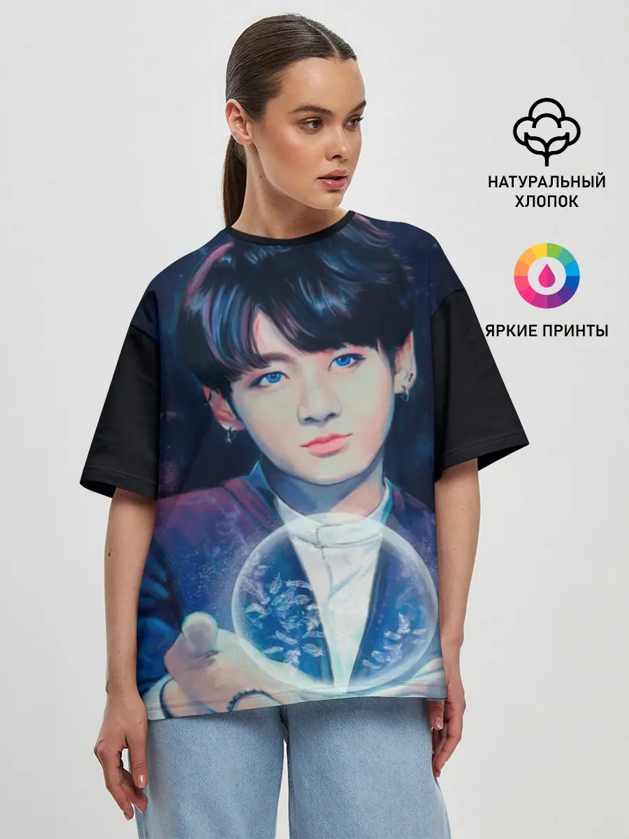 Женская футболка оверсайз / BTS [2]