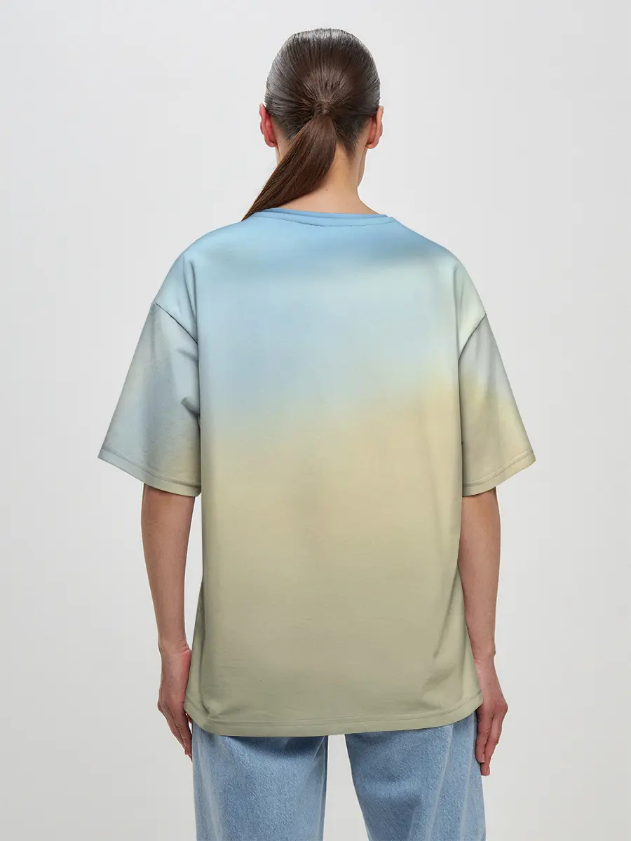 Женская футболка оверсайз / Как приручить дракона