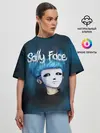 Женская футболка оверсайз / SALLY FACE