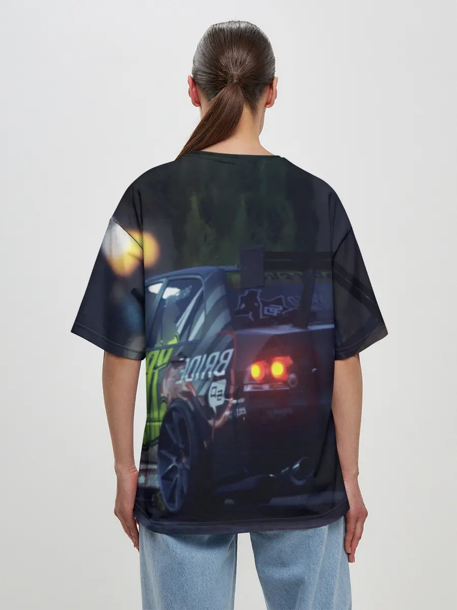 Женская футболка оверсайз / NFS