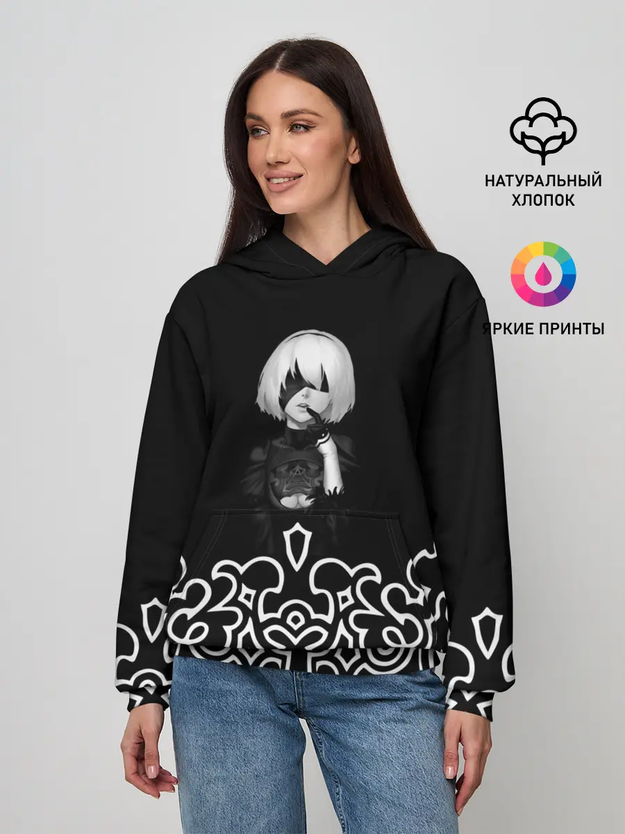 Женское худи / NieR Automata