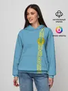 Женское худи / Казахстан, лента с гербом