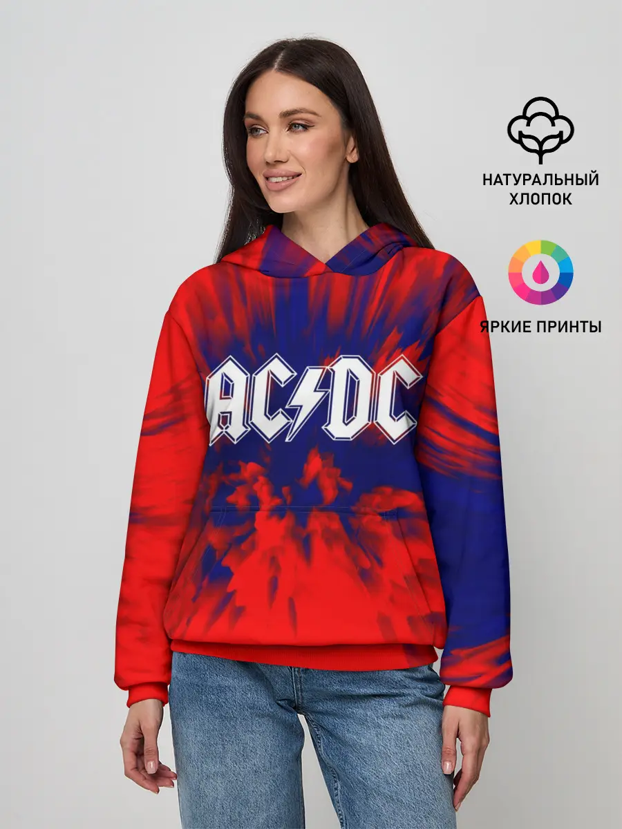 Женское худи / AC/DC
